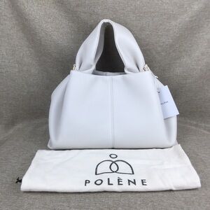 Polene Elegant Cream Hobo Bag